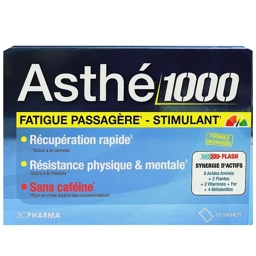 3C Pharma Asthe 1000 Sachets 10