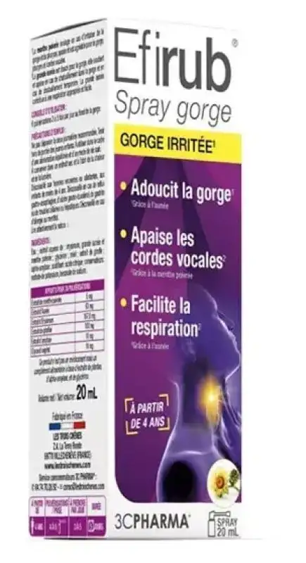 Efirub Spray Gorge 20ml
