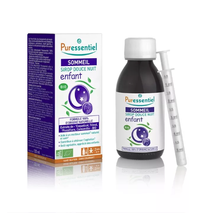 Puressentiel Sirop Enfant Sommeil Détente 125 ml