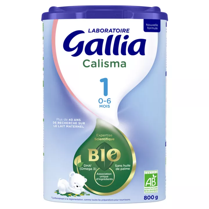 Gallia Calisma 1 Bio 0-6 Mois 800 g