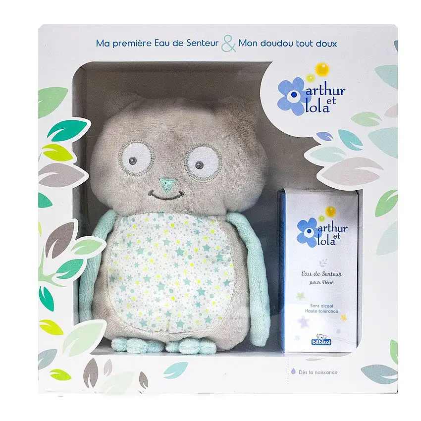 Coffret Ma 1ère eau de senteur & mon doudou tout doux