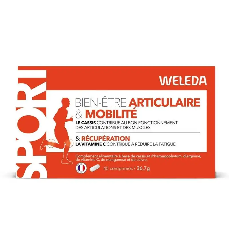 Weleda Sport Bien-Être Articulaire, Mobilité & Récupération - 45 Comprimés