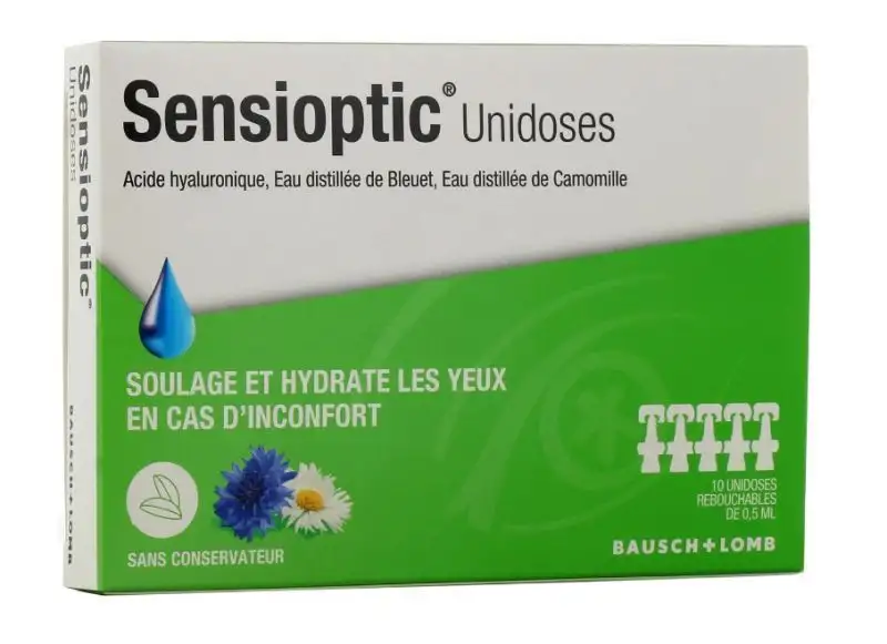 Sensioptic Solution Oculaire Unidoses 100.4Ml