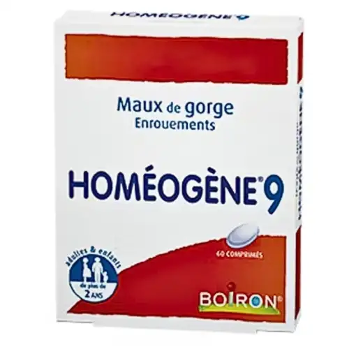 BOIRON - Homéogène 9 Boite de 60 Comprimés
