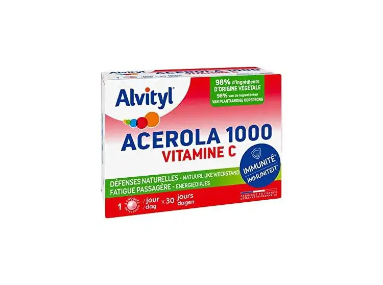Alvityl Acerola 1000 A Croq Cpr 30