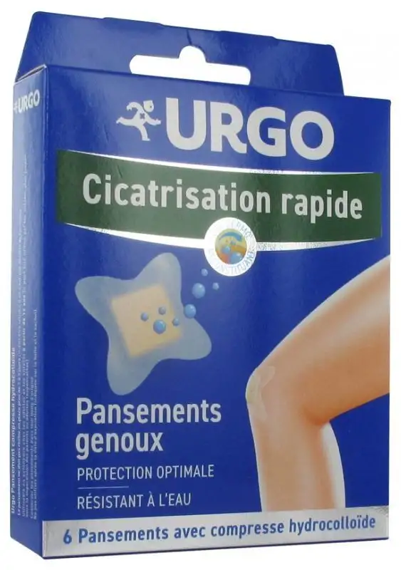 Urgo Cicatrisation Rapide Genou - 6 Pansements