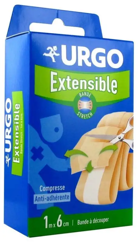 Urgo Extensible Bande Stretch 1 m x 6 cm