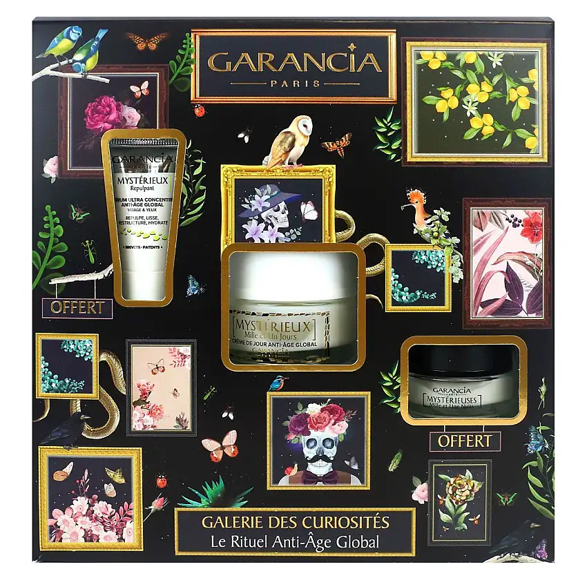 Coffret Galerie des curiosités le Rituel Anti-âge global