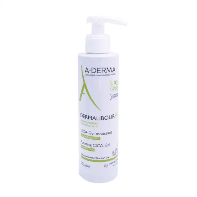 Aderma Dermalibour+ Cica Gel Moussant Assainissant 200 ml