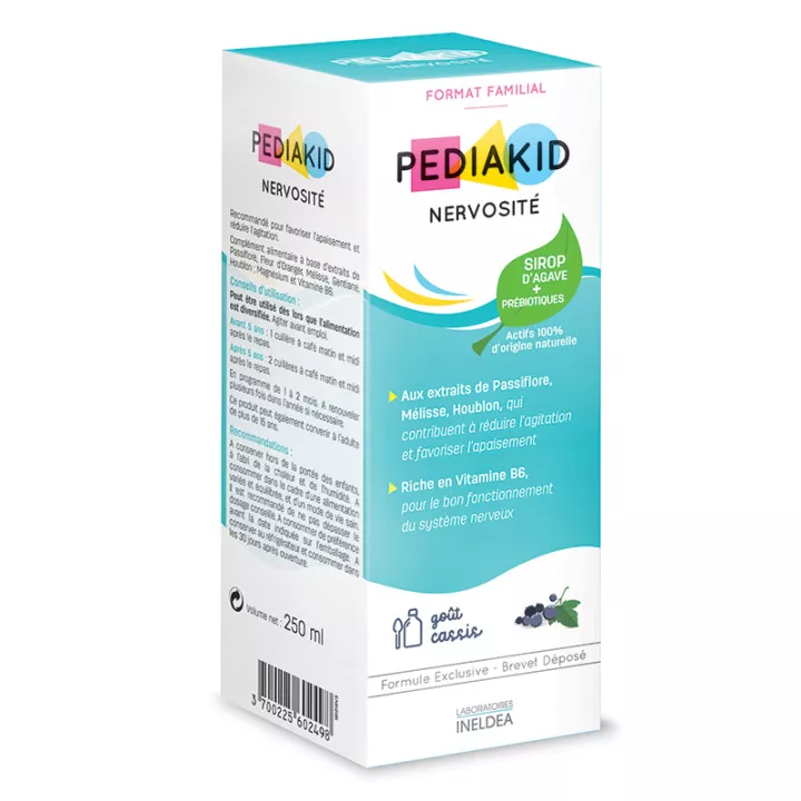 Pediakid Nervosité goût cassis Ineldea
