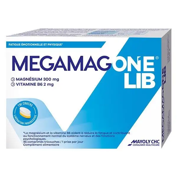 Megamag One LIB Comprimés x45