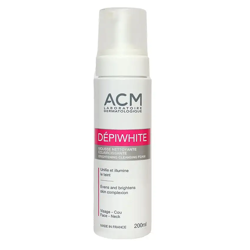 Dépiwhite mousse nettoyante éclaircissante 200ml