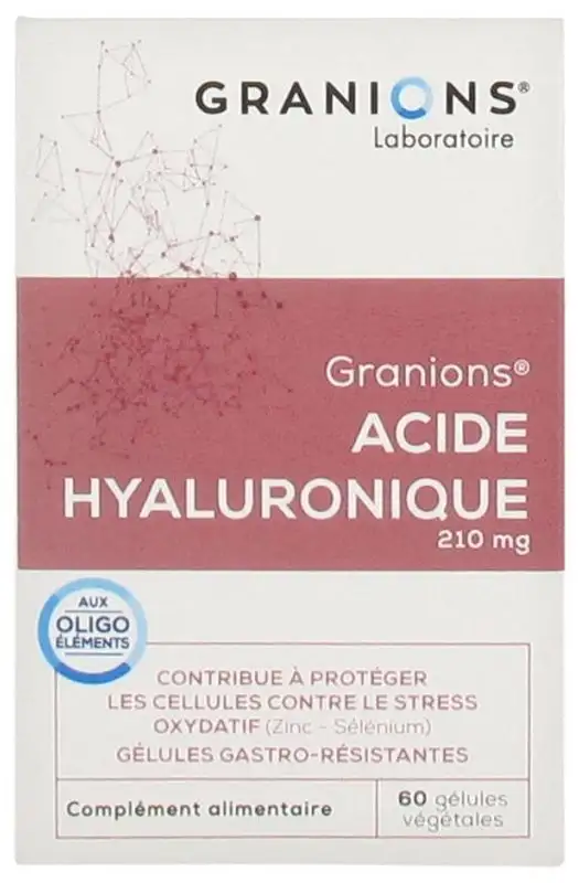 Acide Hyaluronique 60 Gélules Végétales