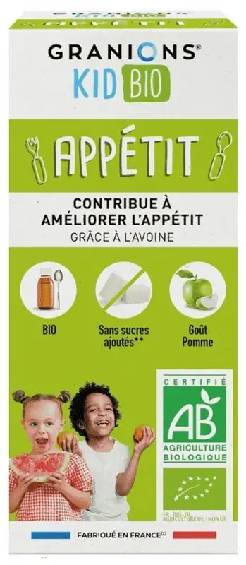 Appétit Kid Bio - 125 ml