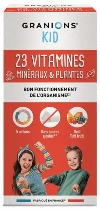 23 Vitamines Minéraux et Plantes Kid - 200 ml