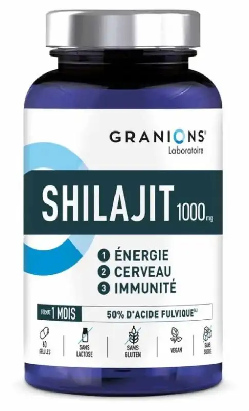Shilajit 1000mg 60 gélules