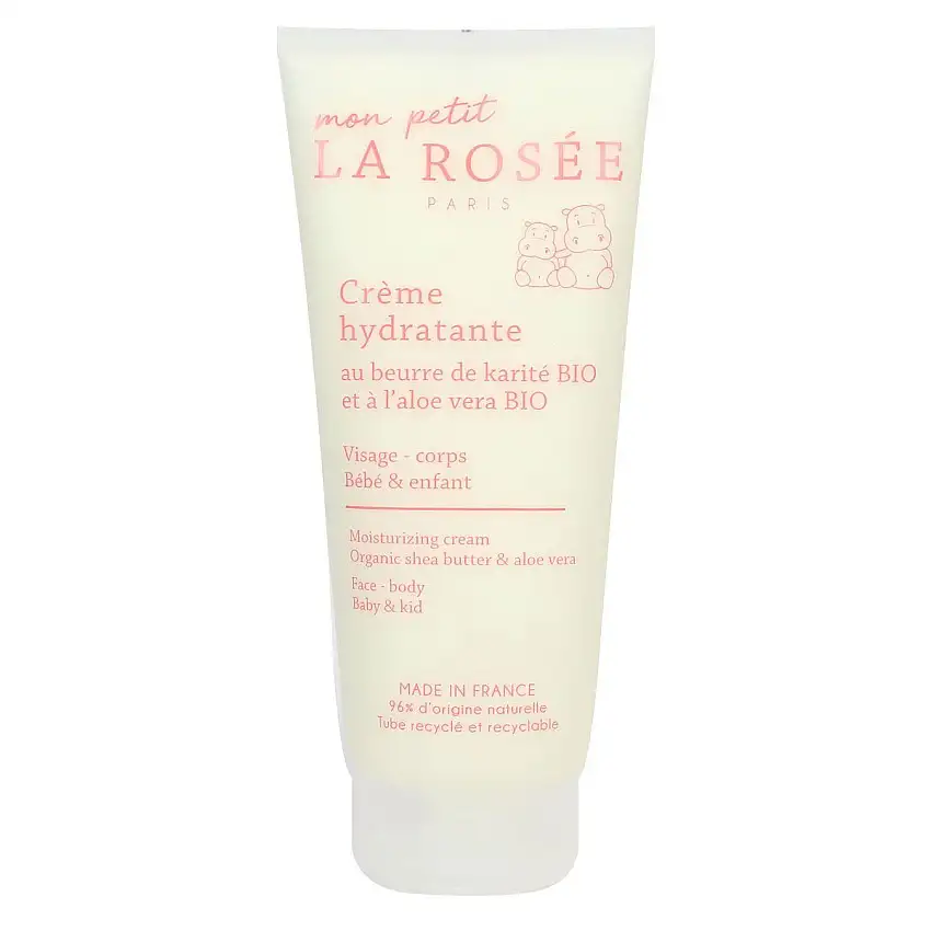Crème hydratante bébé beurre karité aloe vera 200ml