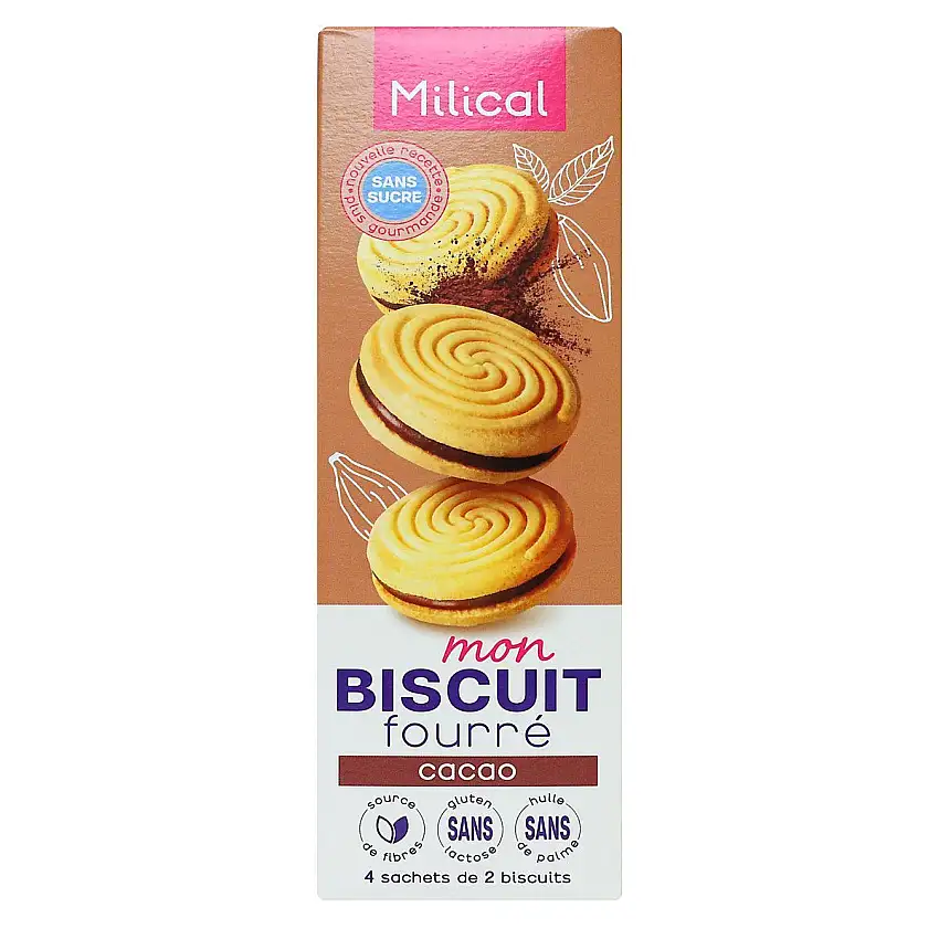 Milical Biscuit Chocolat 8