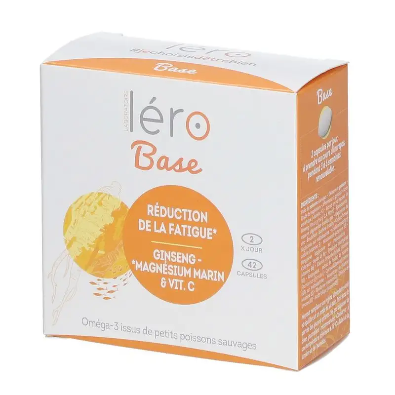 Lero Base 42 Capsules - Réduit la fatigue