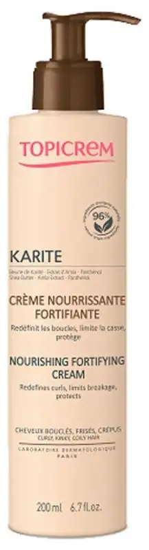 Topicrem Karité Crème Nourrissante Fortifiante - 200 ml