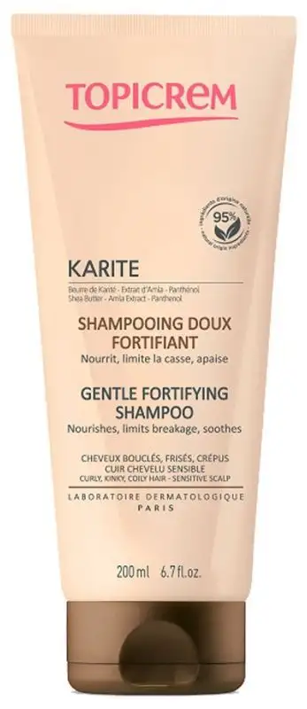 Topicrem Karité Shampoing Doux Fortifiant - 200 ml