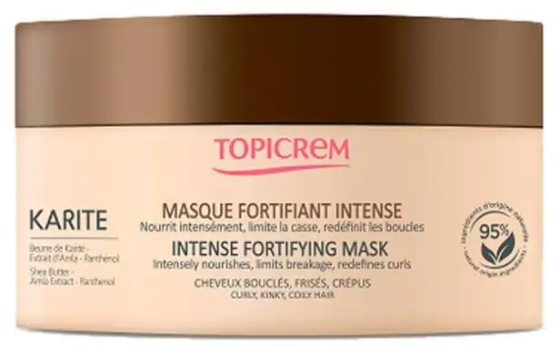 Topicrem Karité Masque Fortifiant Intense - 250 ml