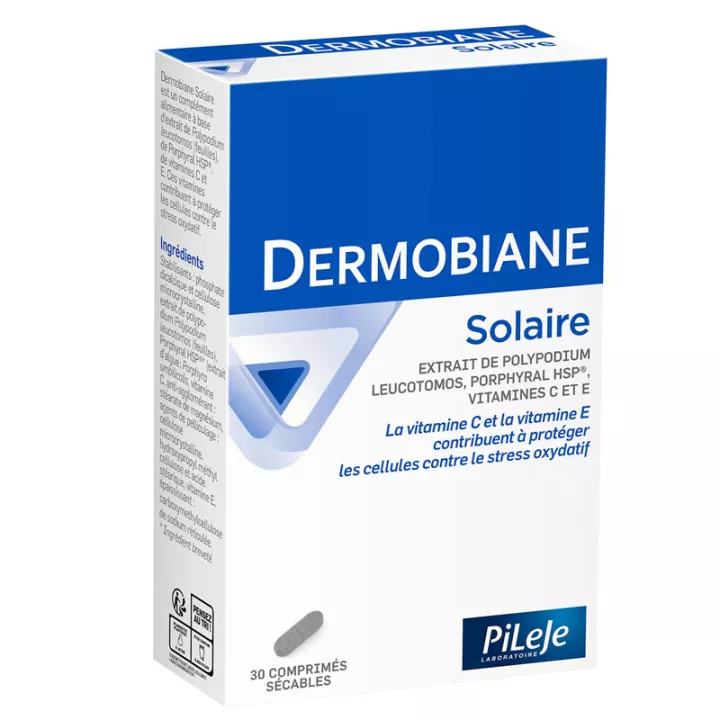 Pileje Dermobiane Solaire 30 Comprimés