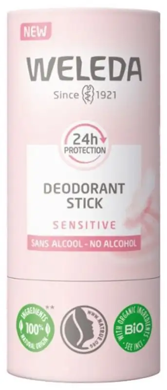 Weleda Déodorant Stick Sensitive - 50 g