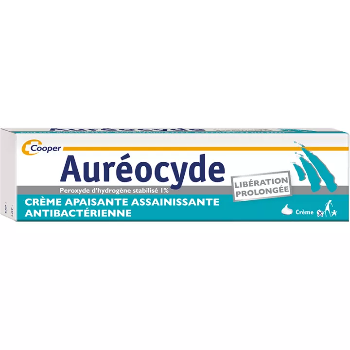Auréocyde Crème Apaisante Assainissante 15 g Cooper