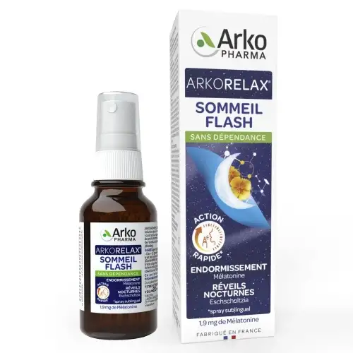 ARKORELAX - Sommeil Flash Arkopharma - Spray 20 ml