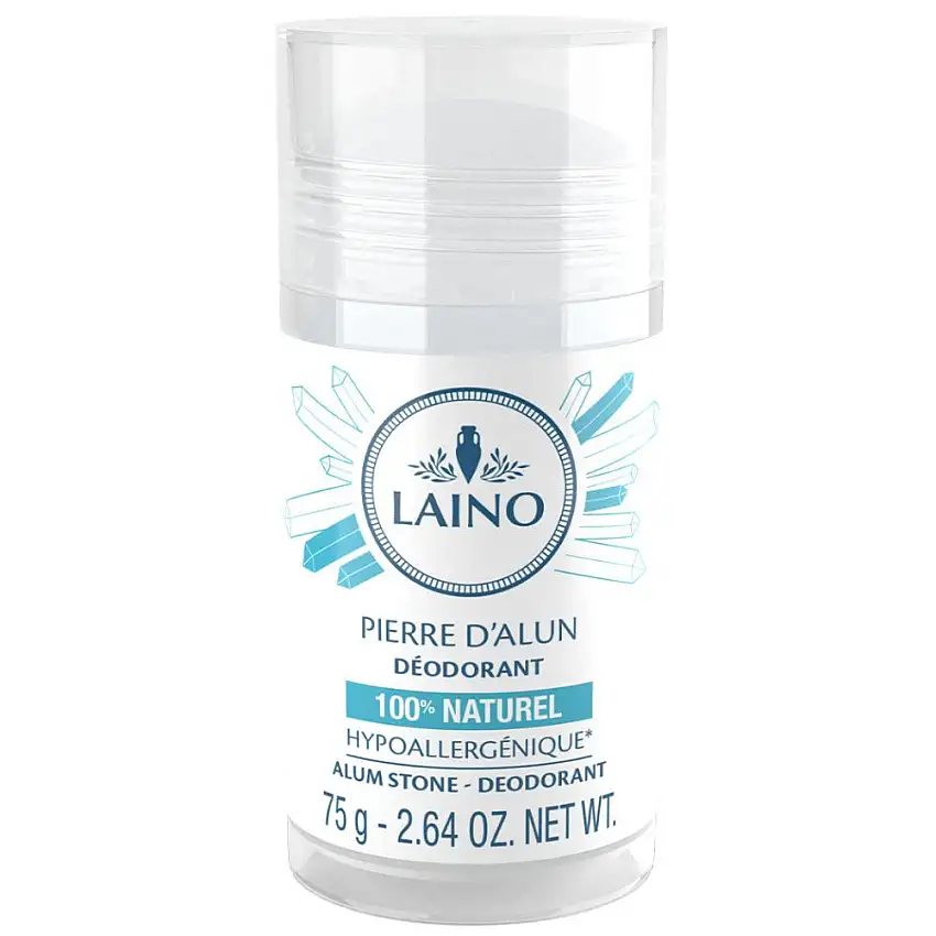Laino Deodorant Pierre D'alun - 75g - Protection naturelle contre les odeurs