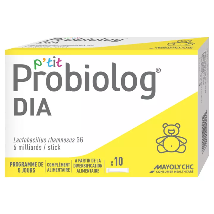 P'tit Probiolog Dia 10 sticks Mayoly