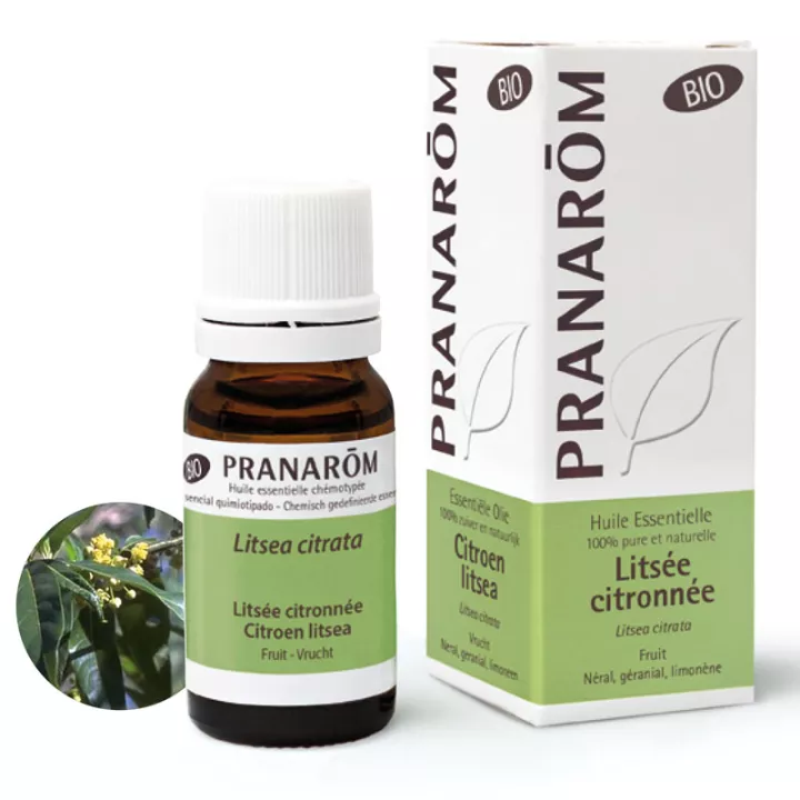 Huile essentielle BIO Litsée citronnée PRANAROM 10ml