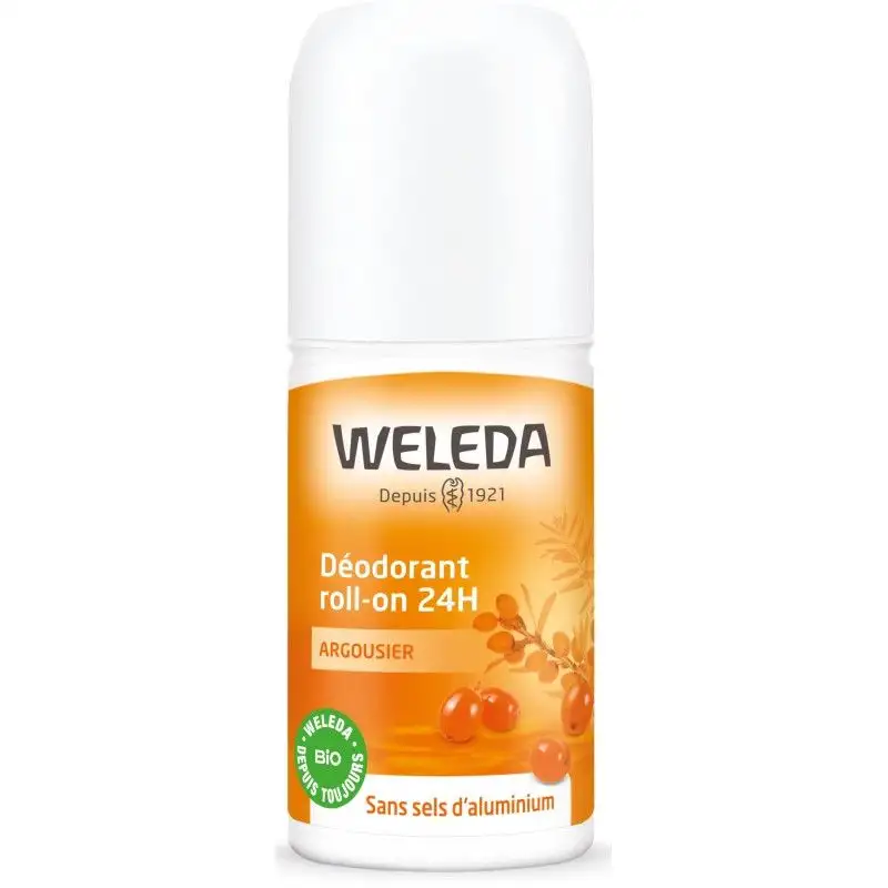 Weleda Argousier Déodorant roll on 24h 50 ml