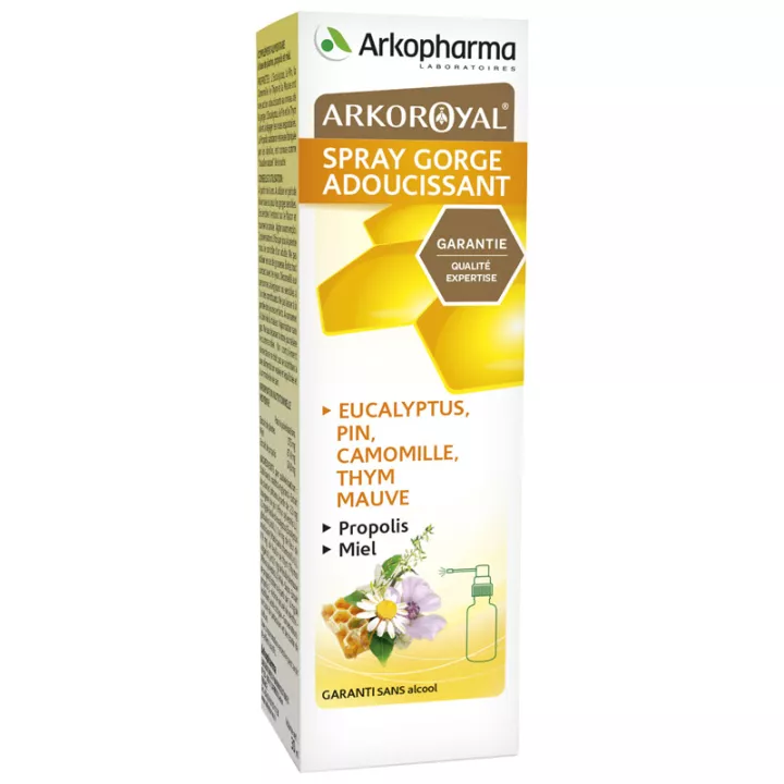Arkoroyal Spray Gorge Adoucissant 30 ml