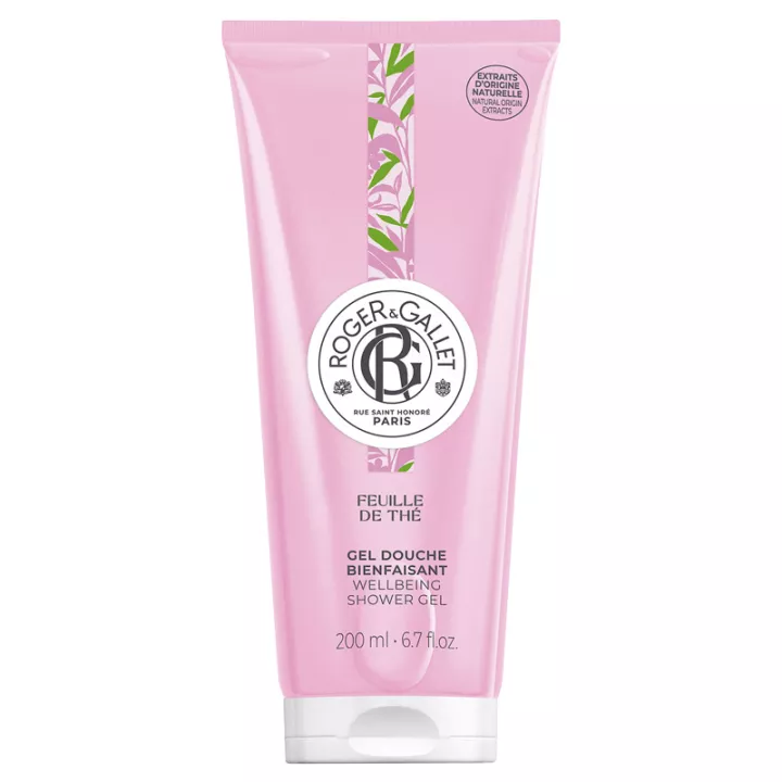 Roger&Gallet Feuille de Thé Gel Douche Bienfaisant 200 ml*