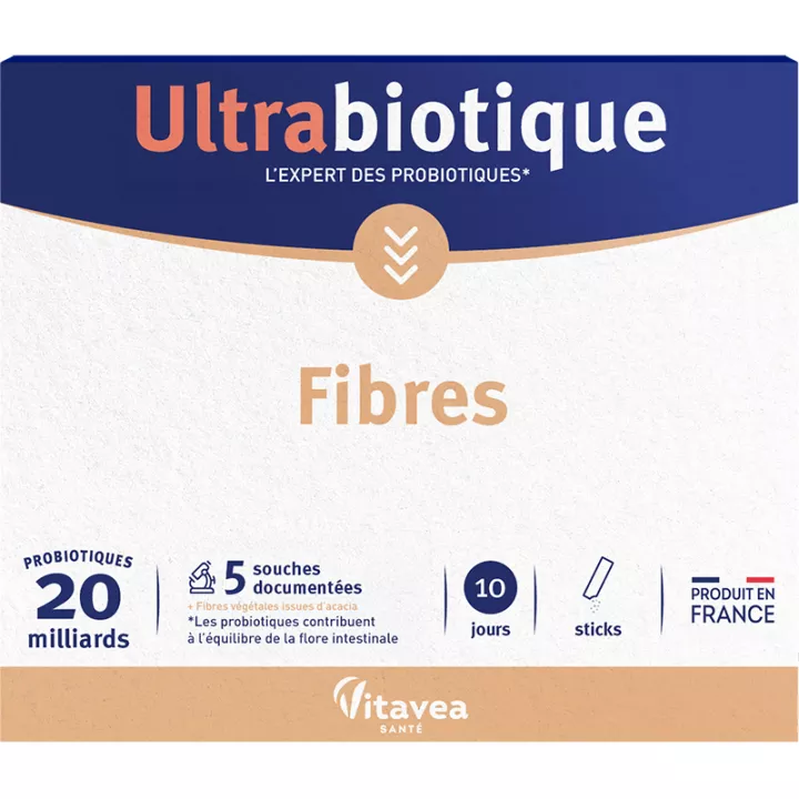Vitavea Ultrabiotique Fibres 10 sticks