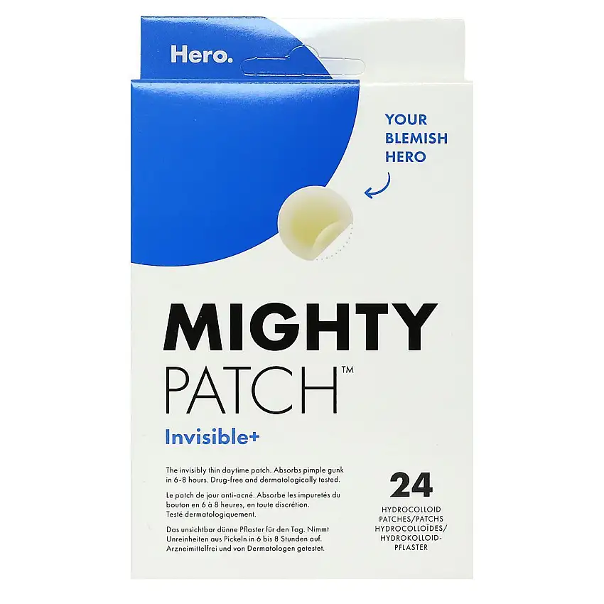 Mighty Patch Invisible+ Jour Patchs Hydrocolloïdes Anti-Acné x24