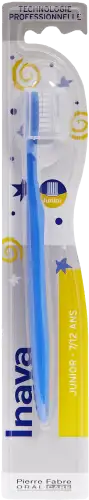 INAVA Enfant Junior Brosse à Dents 7/12 ANS