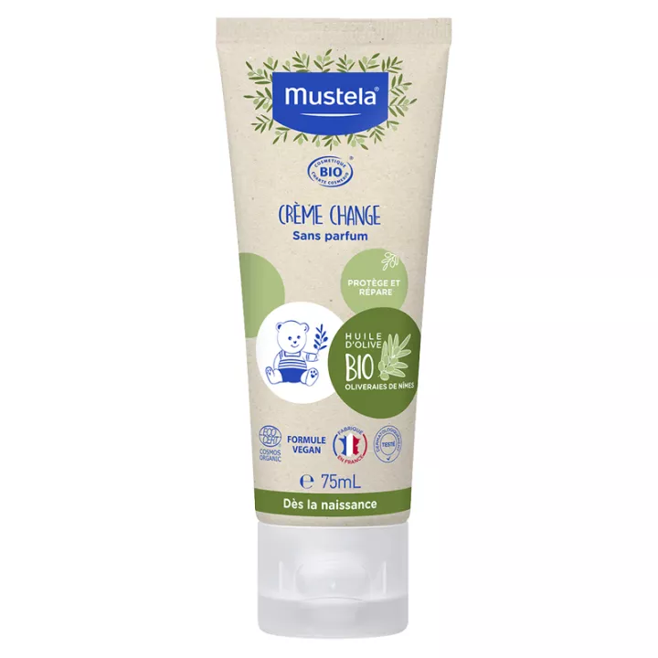 Mustela Créme Change Bio Sans Parfum 75 ml