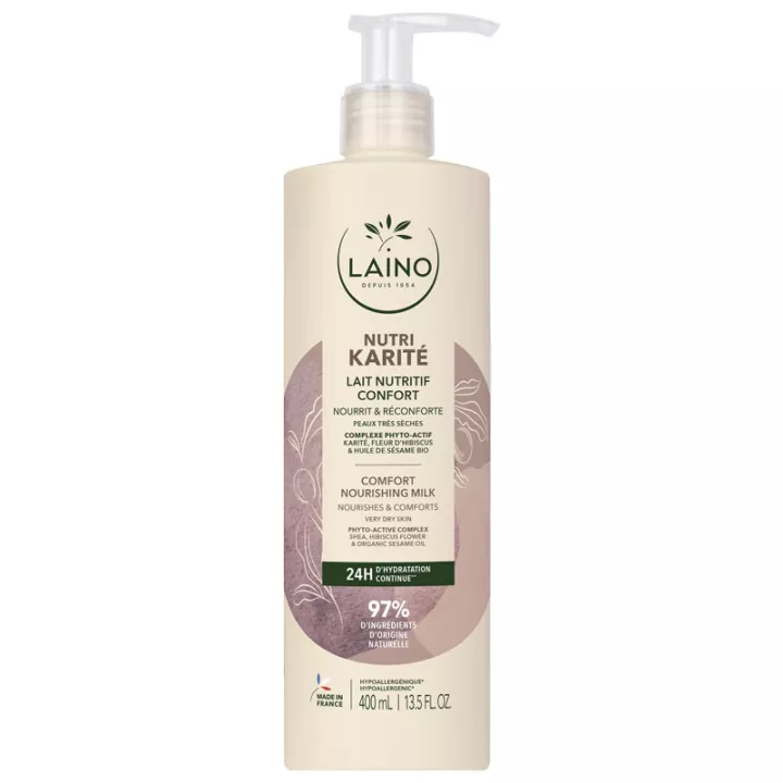 Laino Lait Nutritif Confort Karité 400 ml