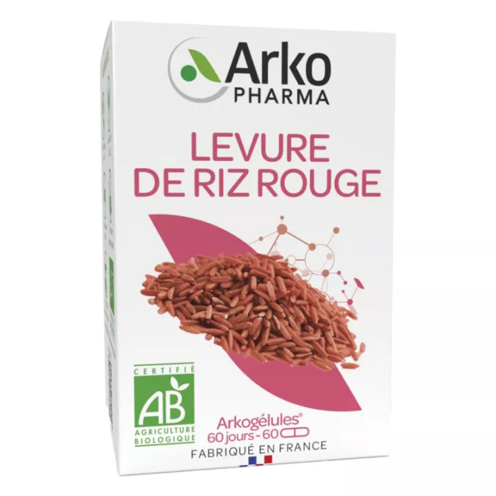 Arkogélules Levure de Riz Rouge Bio