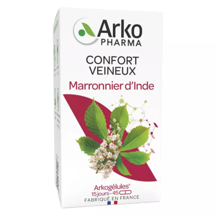 Arkogélules Marronnier d'Inde Confort Veineux Jambes Légères Bio