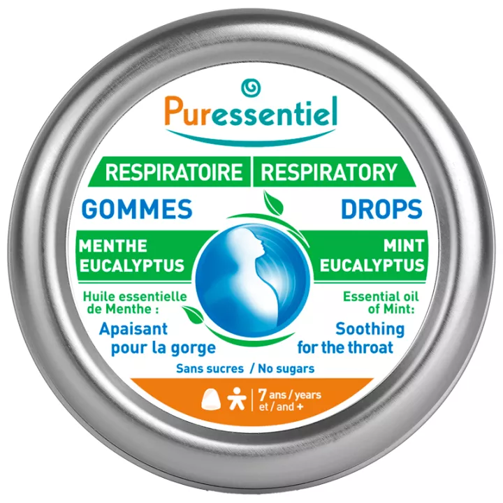 Puressentiel Respiratoire Gommes Apaisantes pour la Gorge
