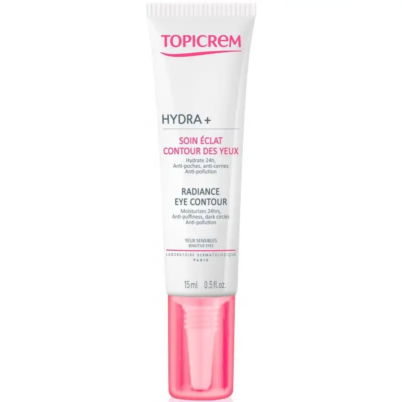 Topicrem Hydra+ soin éclat contour des yeux 15 ml
