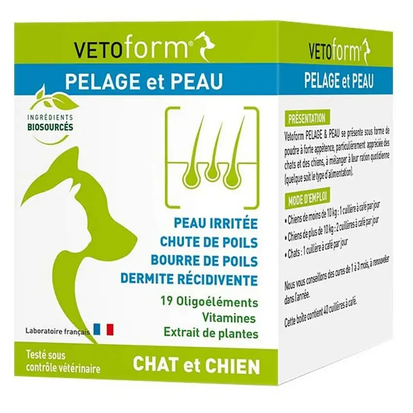 Vetoform pelage et peau 100 g