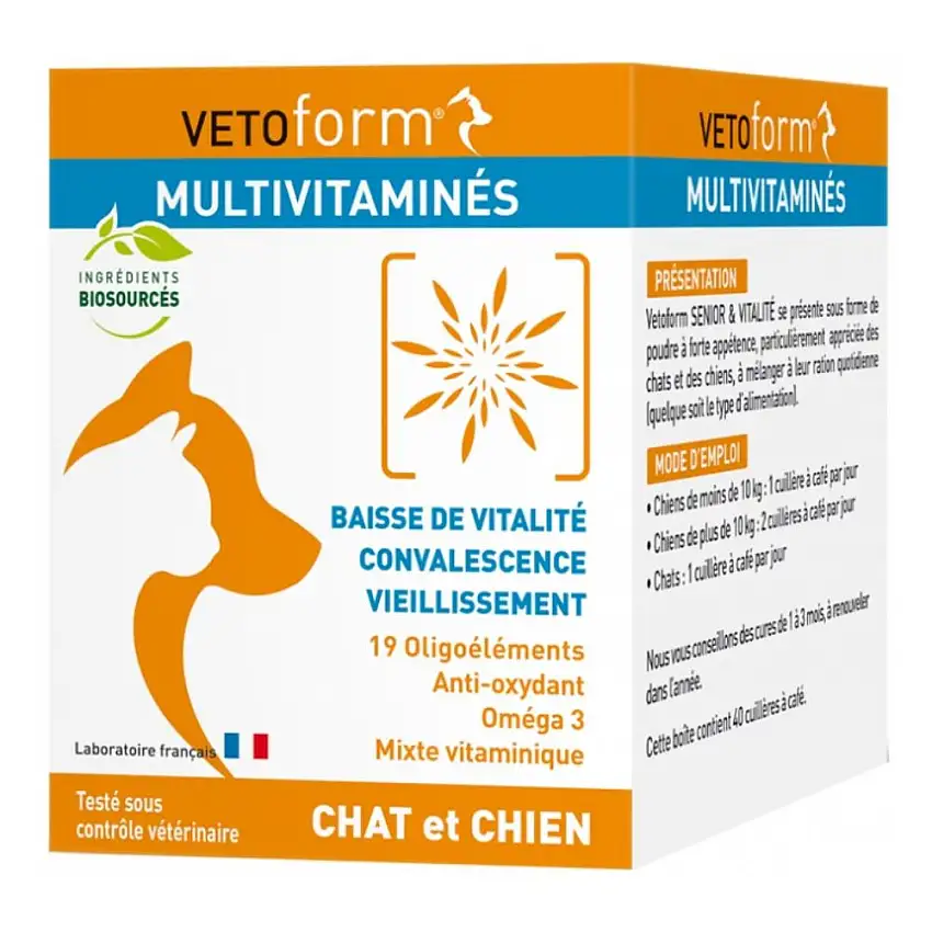 Vetoform senior Vitalité Chien 100 g