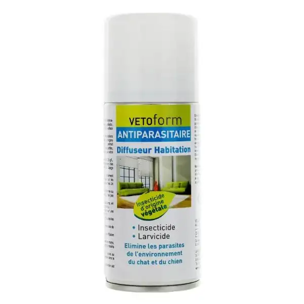 Vetoform Antiparasitaire diffuseur habitation 150 ml
