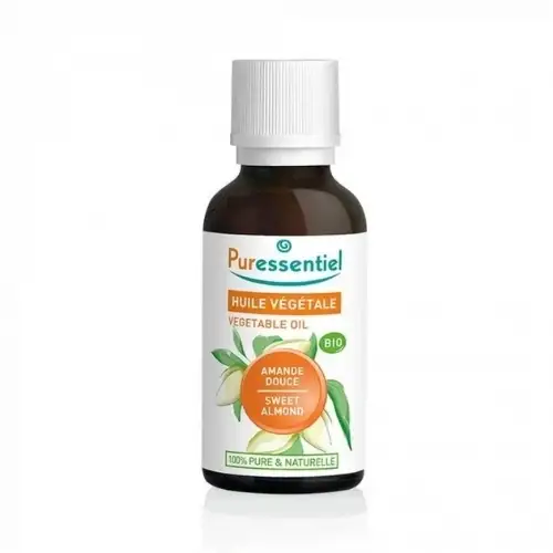 PURESSENTIEL Huile Végétale Amande Douce Bio 50 ml
