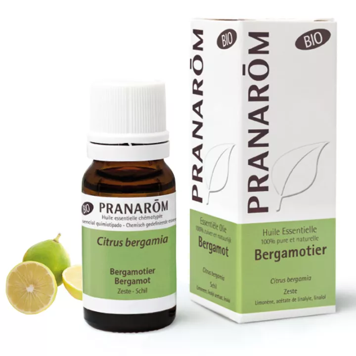 Huile essentielle Bio Bergamotier (Bergamotte) Citrus bergamia Pranarom 10ml